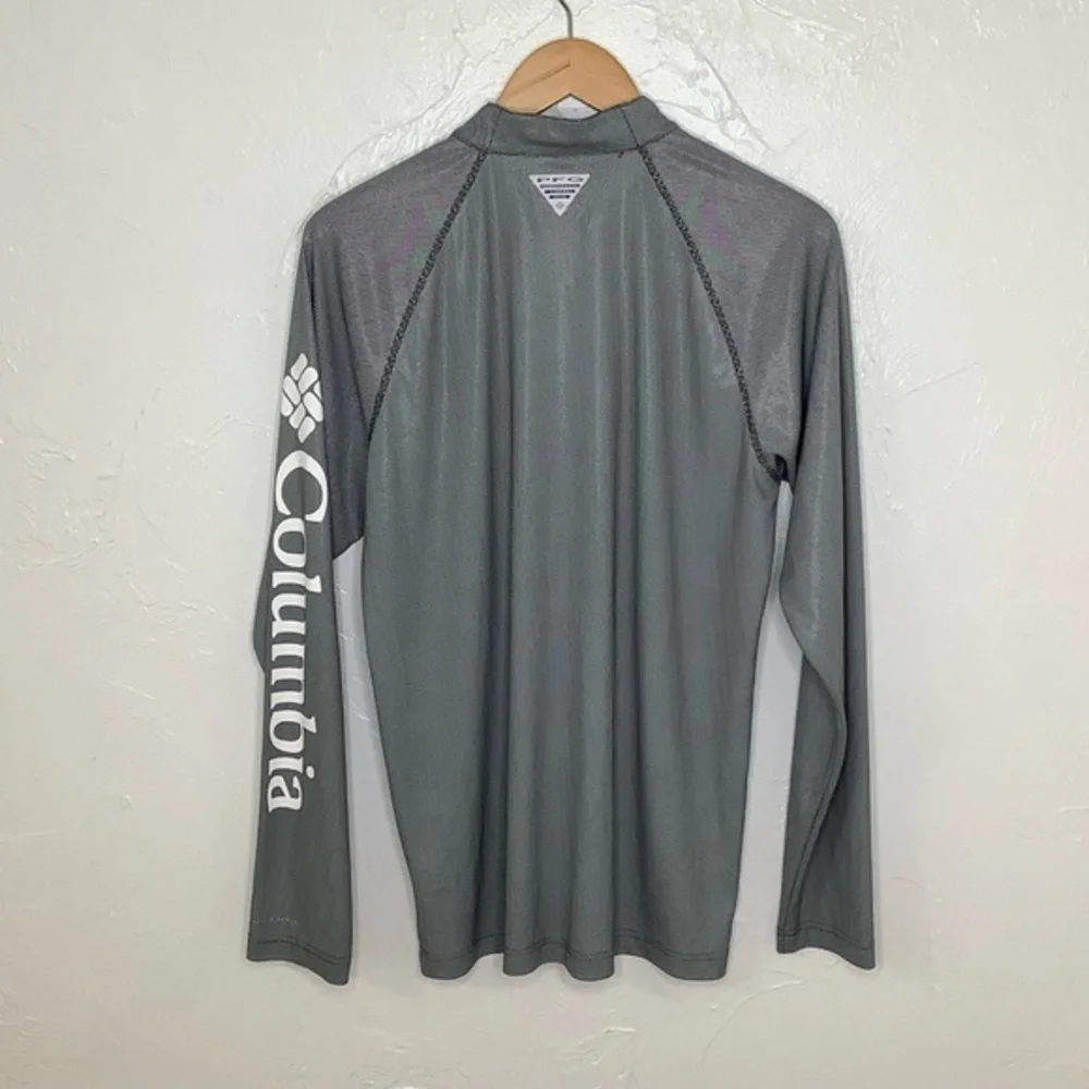 Columbia PFG 1/2 zipper sweat activated cooling outdoor long sleeves shirt SZ S - Picture 14 of 15